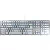 CHERRY KC 6000 SLIM SILVER CORDED KEYBOARD USB FRENCH