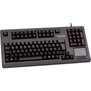 CHERRY MX11900 TouchBoard kompaktiška mechaninė klaviatūra su trackball, USB, US QWERTY, juoda