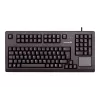 CHERRY MX11900 TouchBoard kompaktiška mechaninė klaviatūra su trackball, USB, US QWERTY, juoda