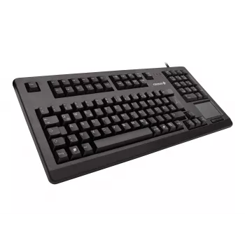 CHERRY MX11900 TouchBoard kompaktiška mechaninė klaviatūra su trackball, USB, US QWERTY, juoda