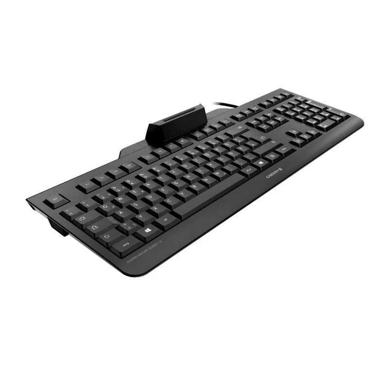 CHERRY SECURE BOARD 1.0 FRANCE klaviatūra, prancūziškas AZERTY išdėstymas, laidinis USB, juoda