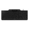 CHERRY Smart Board 1150 mechaninė klaviatūra su išmaniosios kortelės skaitytuvu, prancūziška AZERTY, juoda, laidinė USB