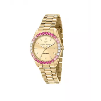 Chiara Ferragni Women's R1953100501 Quartz Analog Watch 34 mm Stainless Steel Mesh Silver
