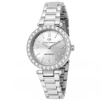 Chiara Ferragni Women's R1953103503 Quartz Analog Watch 36 mm Rose Gold Tone Stainless Steel Milanese Mesh Bracelet