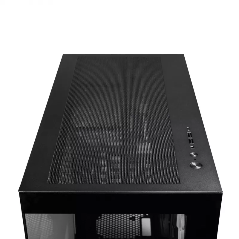 Chieftec Vista Max GX-30B-OP Mid Tower ATX korpusas su 4x ARGB ventiliatoriais ir grūdintu stiklu, juodas