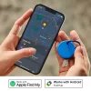 Chipolo POP – Bluetooth Tracker su keičiama baterija, skirtas iOS ir Android, 4 vnt. rinkinys - juoda, balta, raudona, mėlyna