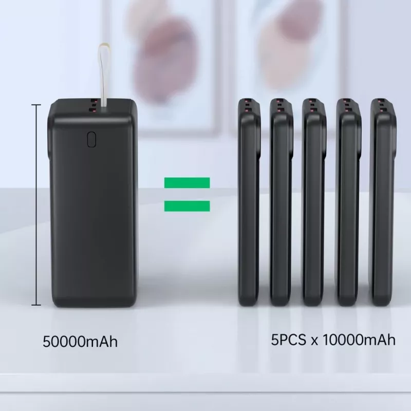 CHOETECH B732 Power Bank 50000 mAh 22.5W PD & QC - Juoda