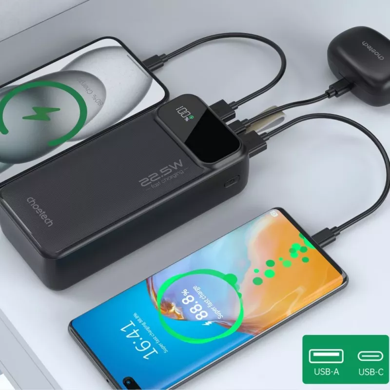 CHOETECH Power Bank 30000 mAh Juoda