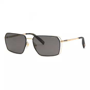 CHOPARD SCHG90-60302P Vyriški poliarizuoti akiniai nuo saulės, šautuvinio metalo pilka, 60/17/145 mm