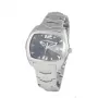 CHRONOTECH CT2188L-02M Vyriškas analoginis kvarcinis laikrodis 41mm Nerūdijantis plienas Juodas ciferblatas Sidabrinė apyrankė