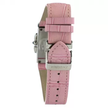 CHRONOTECH CT7018B-02S Moteriškas analoginis kvarcinis laikrodis 30mm balta odinė apyrankė