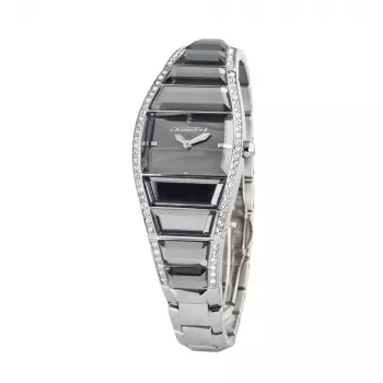 CHRONOTECH CT7099LS-08M Moteriškas analoginis kvarcinis laikrodis 26mm nerūdijantis plienas sidabrinis