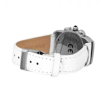 CHRONOTECH CT7280M-06 Vyriškas kvarcinis analoginis laikrodis 38mm nerūdijančio plieno juodas ciferblatas odinis dirželis