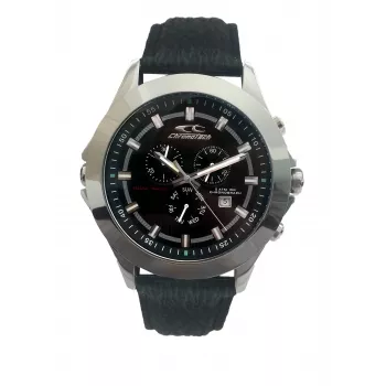 CHRONOTECH MAN CT7636M-01 48mm Nerūdijančio Plieno Kvarcinis Chronografinis Laikrodis