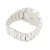CHRONOTECH MAN CT7988M-65M Analoginis kvarcinis laikrodis 41mm Nerūdijantis plienas Juodas ciferblatas Sidabrinė Milano apyrankė