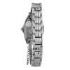 CHRONOTECH Woman CT7008LS-16M 28mm Nerūdijančio plieno kvarcinis analoginis laikrodis sidabrinis