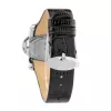 CHRONOTECH Woman CT7681M-30S Quartz Analog Watch 48mm Black Dial Leather Strap