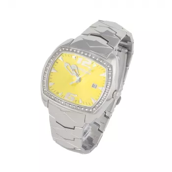 CHRONOTECH Women's CT2188LS-05M Analoginis kvarcinis laikrodis 40mm sidabrinis nerūdijančio plieno Milano tinklelio apyrankė