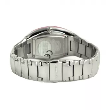 CHRONOTECH Women's Quartz Analog Watch CT7065L-25M 30mm Silver Stainless Steel Mesh Bracelet