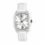 Chronotech Women's RW0002 Analog Quartz Watch 35mm White Leather