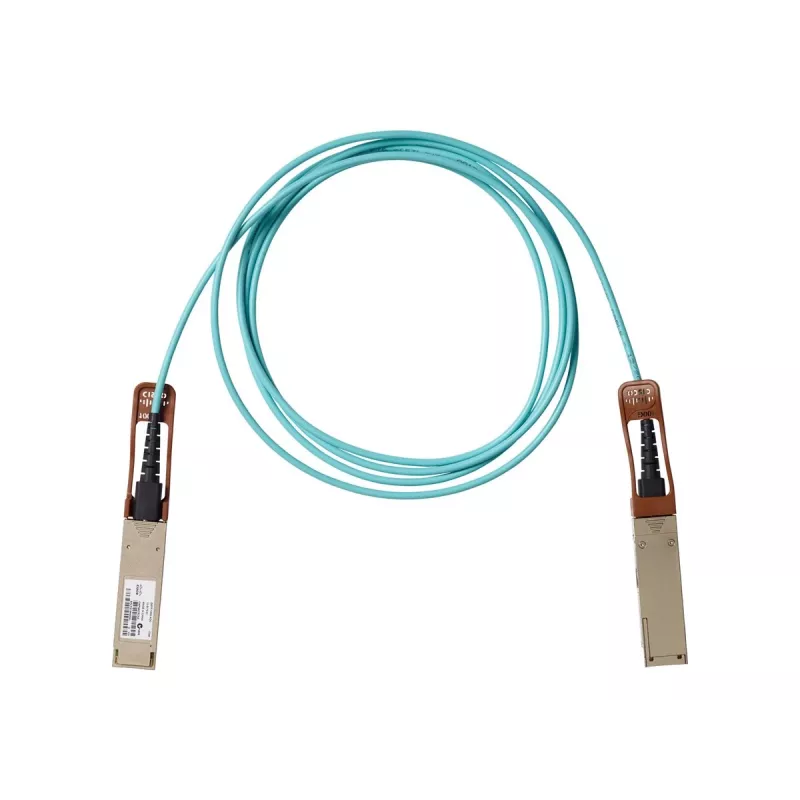 Cisco QSFP-100G-AOC7M= 100GBASE QSFP28 Aktyvus optinis kabelis, 7m
