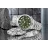 CITIZEN Vyriškas automatinis laikrodis NJ0159-86X 40mm Auksinio atspalvio nerūdijantis plienas Žalias ciferblatas
