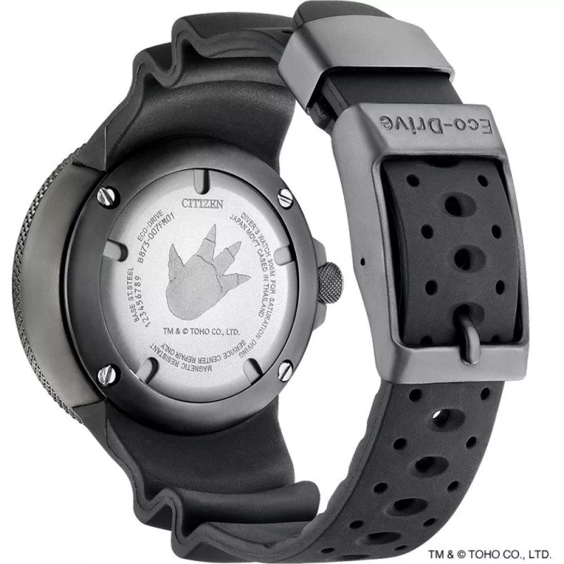 CITIZEN Promaster Diver Eco-Drive Vyriškas Laikrodis BJ8059-03Z 48mm Žalias Ciferblatas Žalias Poliuretano Dirželis