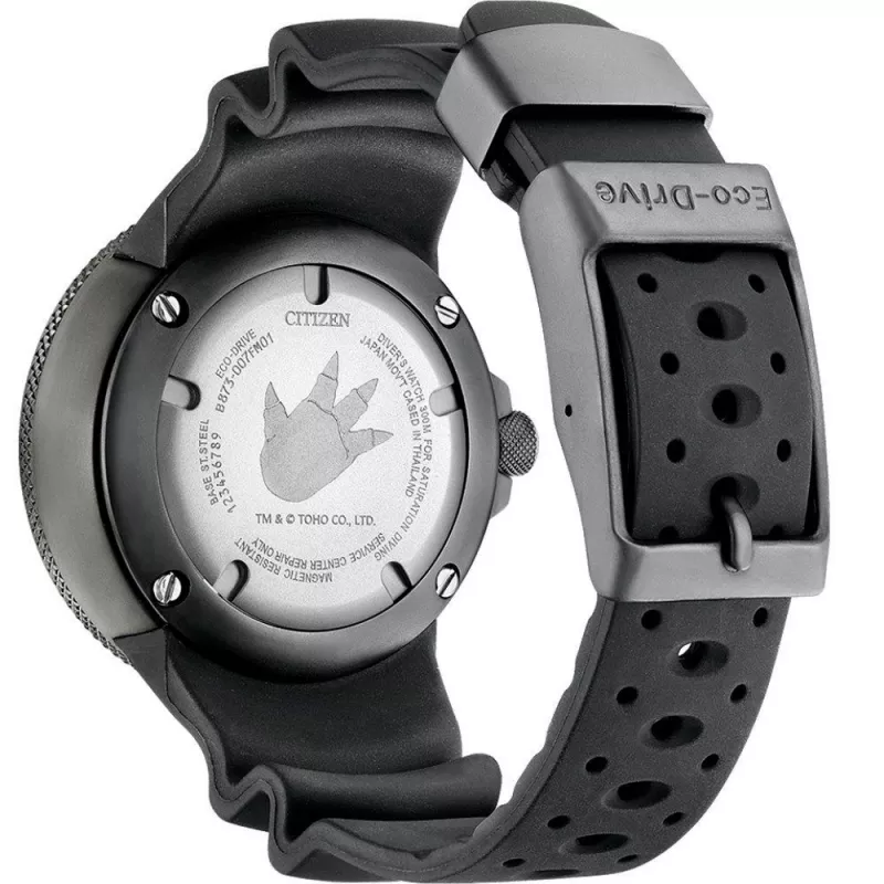 CITIZEN Promaster Diver Eco-Drive Vyriškas Laikrodis BJ8059-03Z 48mm Žalias Ciferblatas Žalias Poliuretano Dirželis
