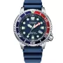 CITIZEN Promaster Diver Eco-Drive vyriškas laikrodis BN0168-06L 44mm mėlynas ciferblatas mėlynas poliuretano dirželis