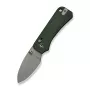 CIVIVI Baby Banter 2 sulankstomas peilis, Nitro-V plienas, natūrali Micarta rankena, satininis drop point ašmenys