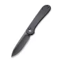 CIVIVI Button Lock Elementum sulankstomas peilis, juodas G10, Nitro-V