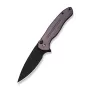 CIVIVI Button Lock Kitefen sulankstomas peilis, violetinis aliuminis, 14C28N