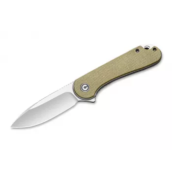 CIVIVI Elementum D2 Olive Micarta sulankstomas peilis C907S