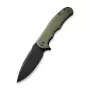 CIVIVI Praxis sulankstomas peilis 9Cr18MoV G10 OD Green Stonewash Drop Point