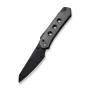 CIVIVI Vision FG sulankstomas peilis, Nitro-V ašmenys, žalia Micarta rankena, Drop Point, lygus briaunos