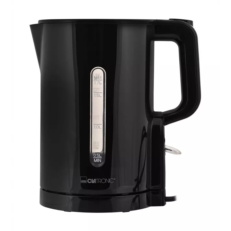 Clatronic WK 3835 Belaidis elektrinis virdulys 1,7 l 2200 W juodos spalvos plastikas