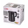 Clatronic WK 3835 Belaidis elektrinis virdulys 1,7 l 2200 W juodos spalvos plastikas