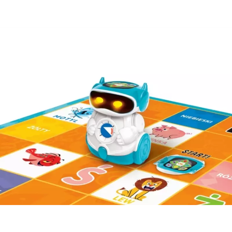 Clementoni DOC edukacinis robotas vaikams, lenkų kalba, 5+ metai, STEM programavimo žaislas