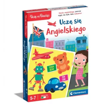 Clementoni edukacinis žaidimas „Aš mokausi anglų kalbos“ Žaisk ir mokykis lenkų kalba 28350