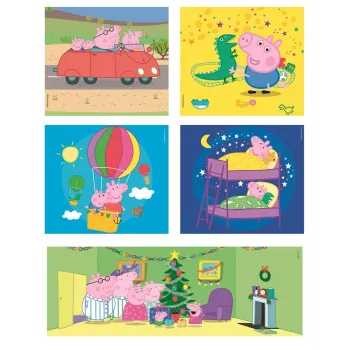 Clementoni Puzzle 10-in-1 Super Color Peppa Pig 20271