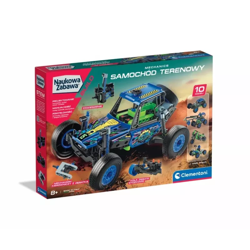 Clementoni Scientific Fun Mechanics Laboratory Off-Road Car 50918
