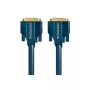 CLICKTRONIC DVI-D Dual Link kabelis 2m – auksuoti kontaktai, dvigubas ekranavimas, WQXGA 2560x1600