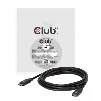 Club 3D USB-C Safe Cable 240W No Data 2 m