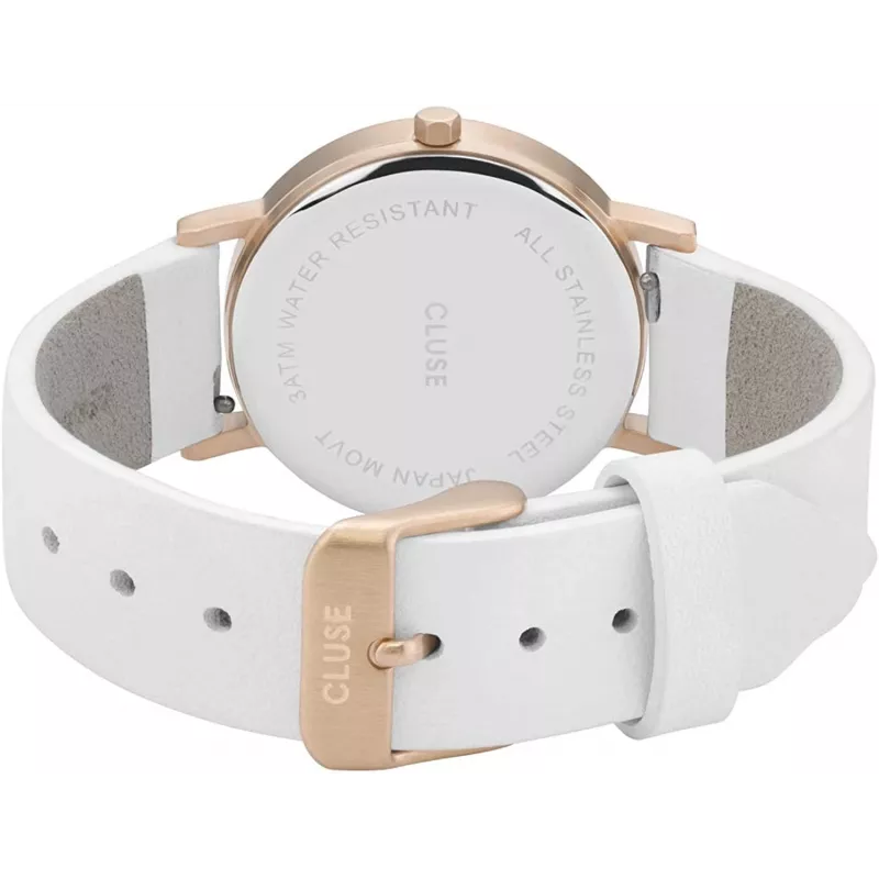 CLUSE Minuit Women's Quartz Watch 33 mm Rose Gold Stainless Steel Mesh