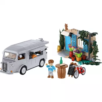 COBI Citroen Type H La Petite Boulangerie 1:43 Liejinio Modelio Furgonas