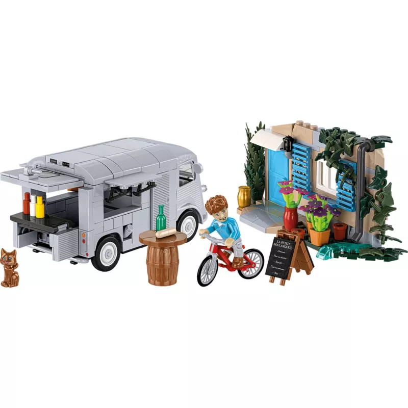COBI Citroen Type H La Petite Boulangerie 1:43 Liejinio Modelio Furgonas