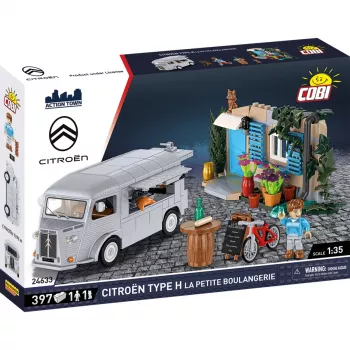COBI Citroen Type H La Petite Boulangerie 1:43 Liejinio Modelio Furgonas
