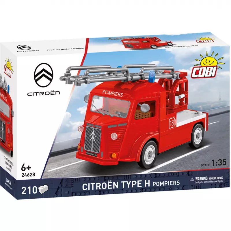 COBI Citroen Type H Pompiers (1:35 mastelis) Plastikinis modelio rinkinys