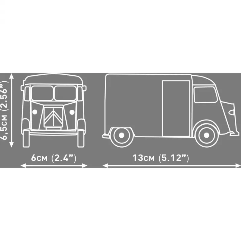 COBI Citroen Type H Service plastikinio modelio rinkinys 1:35