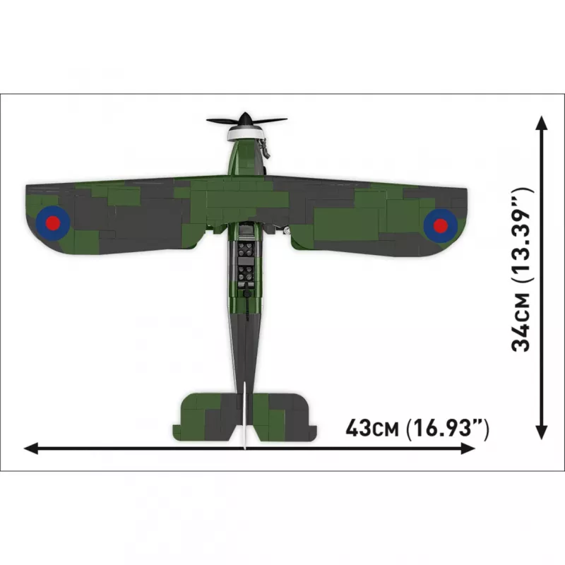 COBI Fairey Swordfish 1:72 plastikinis modelio rinkinys